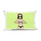 Stupell Industries Glam Summer Gal & Cupcakes Outdoor Printed Pillow design by Katie Conley, 14 x 7 x 20